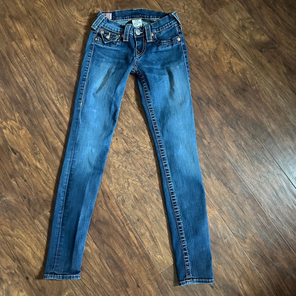 Women’s True Religion skinny jeans size 25